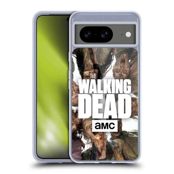 AMC The Walking Dead Logo Group Soft Gel Case for Google Pixel 8