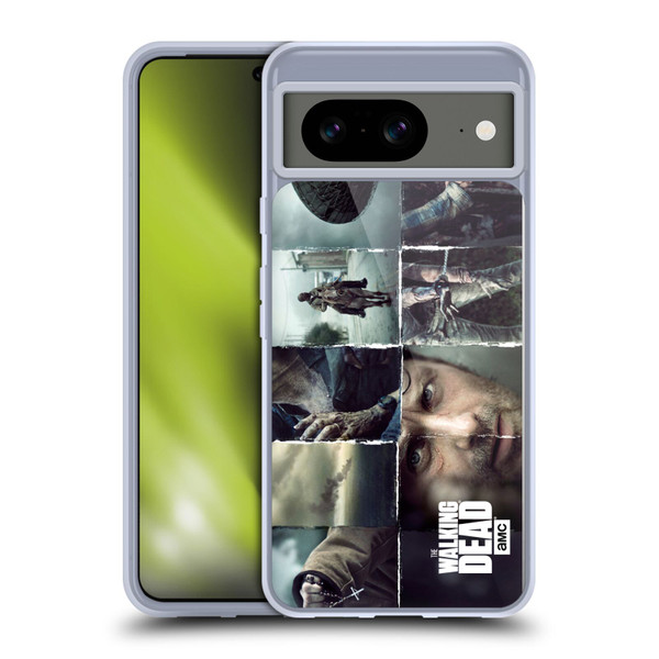 AMC The Walking Dead Logo Key Art Horizontal Soft Gel Case for Google Pixel 8