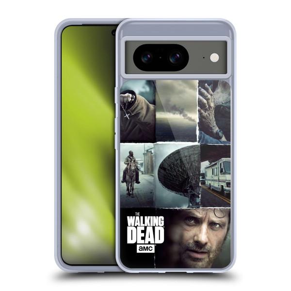 AMC The Walking Dead Logo Key Art Vertical Soft Gel Case for Google Pixel 8
