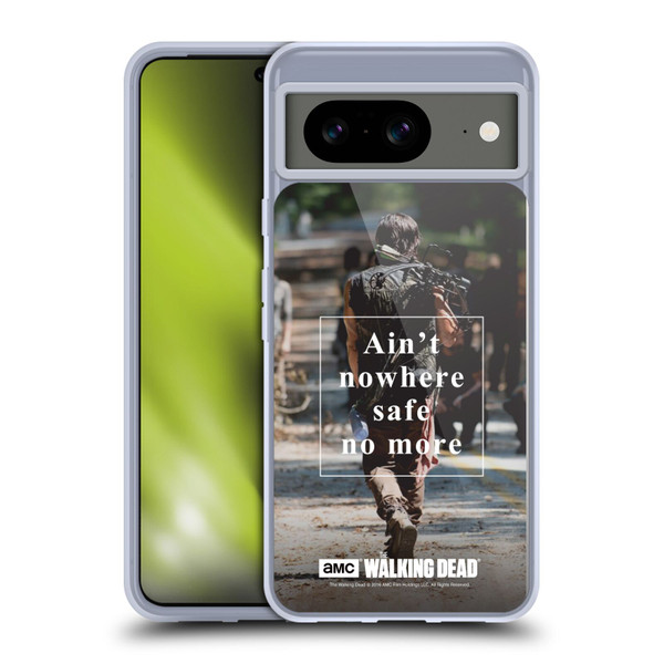 AMC The Walking Dead Quotes Daryl Nowhere Safe Soft Gel Case for Google Pixel 8