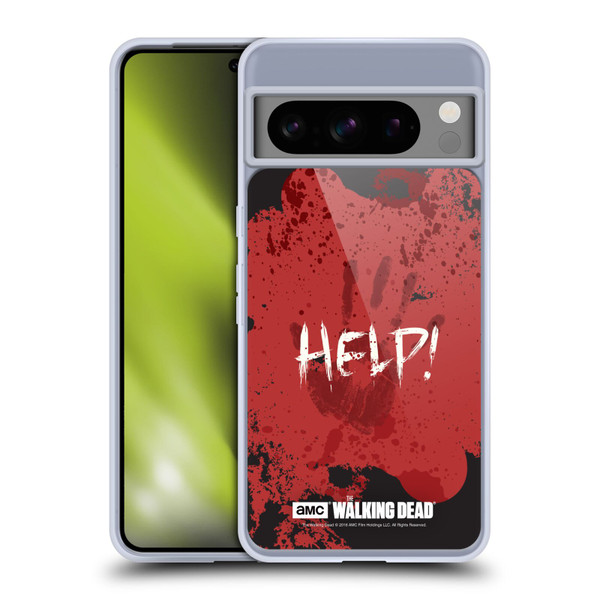 AMC The Walking Dead Quotes Help Soft Gel Case for Google Pixel 8 Pro
