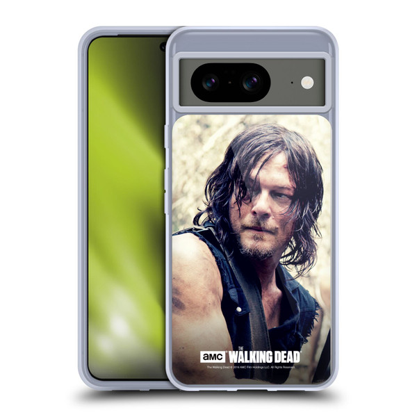 AMC The Walking Dead Daryl Dixon Half Body Soft Gel Case for Google Pixel 8