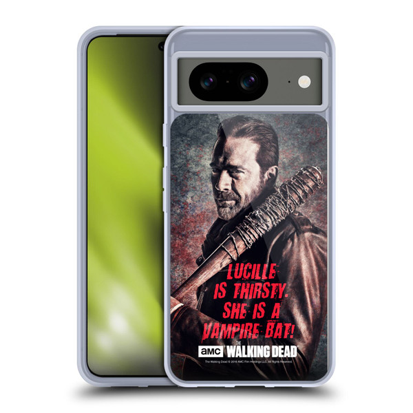 AMC The Walking Dead Negan Lucille Vampire Bat Soft Gel Case for Google Pixel 8