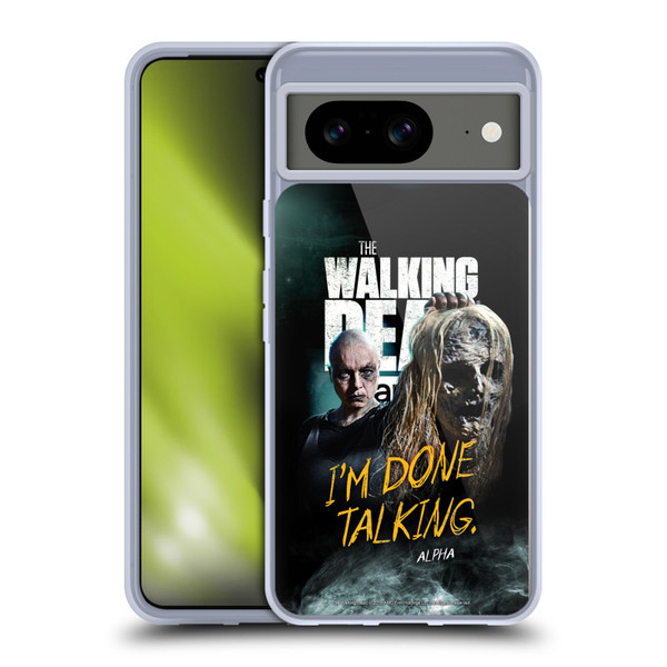 AMC The Walking Dead Season 9 Quotes Alpha Soft Gel Case for Google Pixel 8