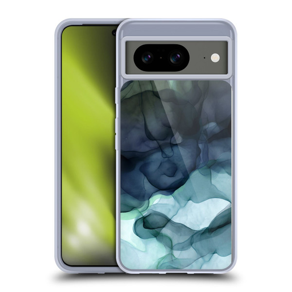 UtArt Dark Night Marble Heavy Smoke Soft Gel Case for Google Pixel 8