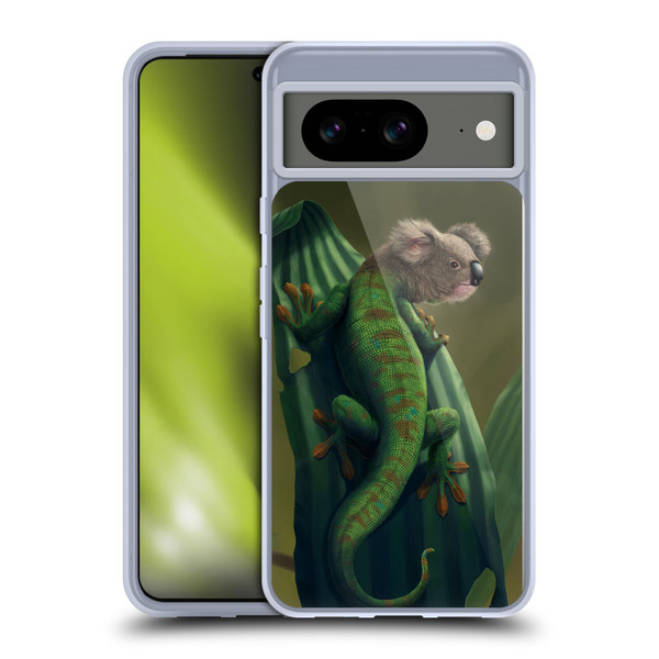 Vincent Hie Animals Gekoala Soft Gel Case for Google Pixel 8