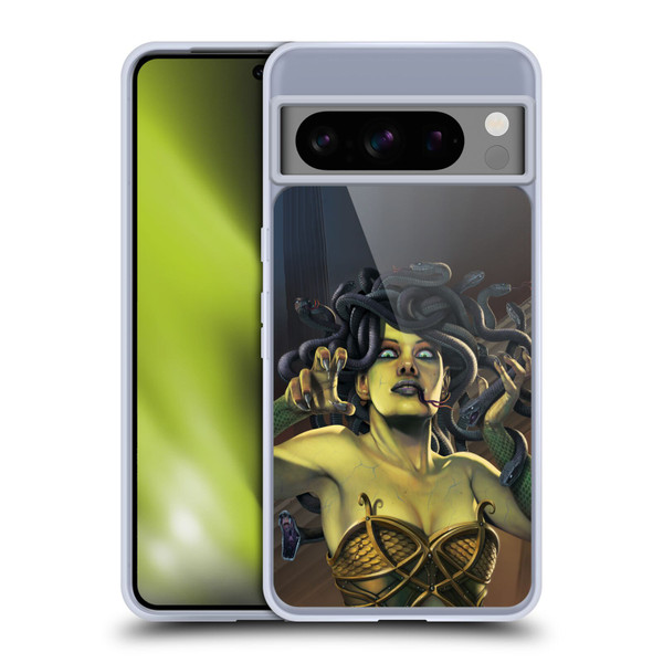 Vincent Hie Graphics Medusa Soft Gel Case for Google Pixel 8 Pro