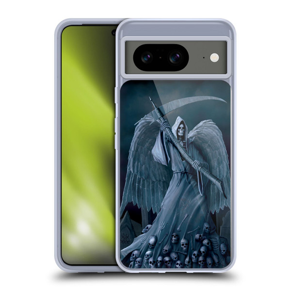 Vincent Hie Skulls Death On A Hold Soft Gel Case for Google Pixel 8