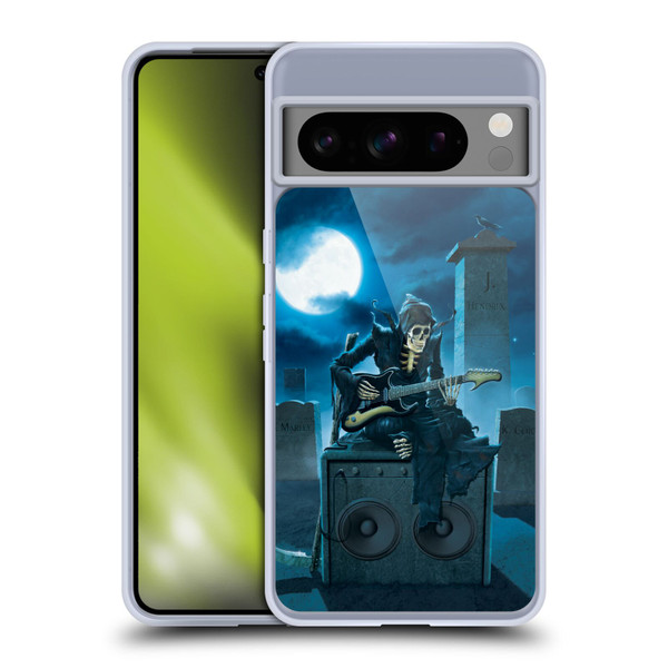 Vincent Hie Skulls Tribute Soft Gel Case for Google Pixel 8 Pro