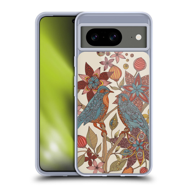 Valentina Birds Love Soft Gel Case for Google Pixel 8