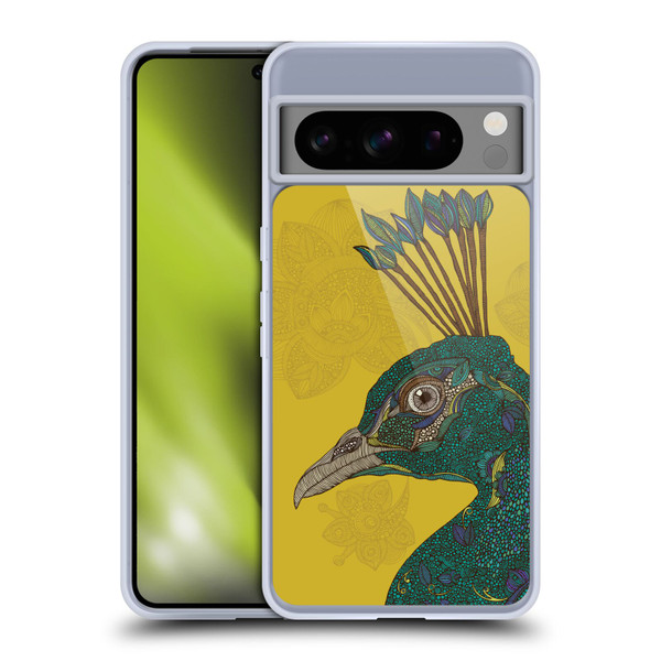 Valentina Birds Peacock Soft Gel Case for Google Pixel 8 Pro