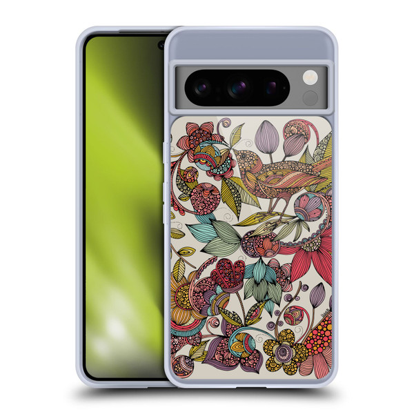 Valentina Birds Flowers Soft Gel Case for Google Pixel 8 Pro