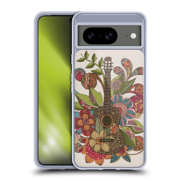 Valentina Bloom Ever Guitar Soft Gel Case for Google Pixel 8