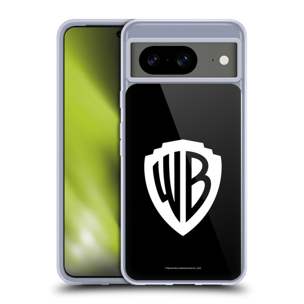 Warner Bros. Shield Logo Black Soft Gel Case for Google Pixel 8