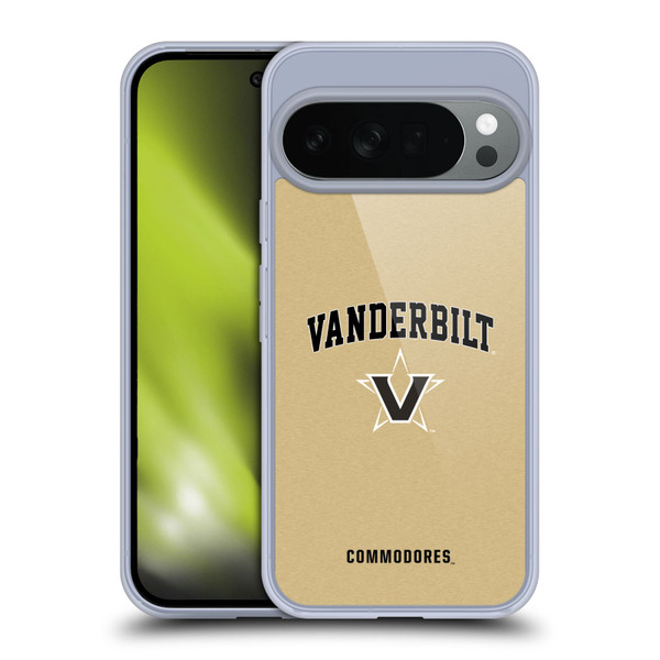 Vanderbilt University Vandy Vanderbilt University Campus Logotype Soft Gel Case for Google Pixel 10