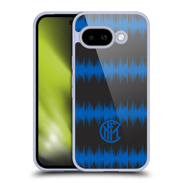 Fc Internazionale Milano Graphics Audio Wave Soft Gel Case for Google Pixel 9A