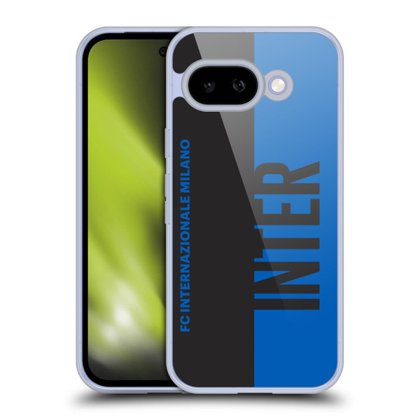 Fc Internazionale Milano Graphics Half Soft Gel Case for Google Pixel 9A