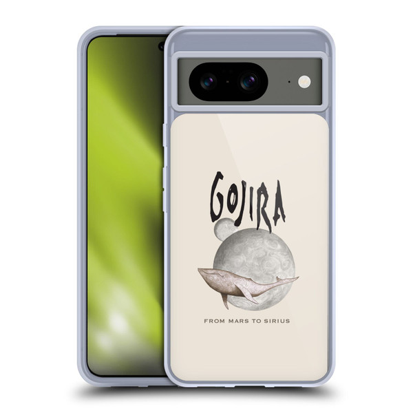 Gojira Graphics From Mars to Sirius Soft Gel Case for Google Pixel 8