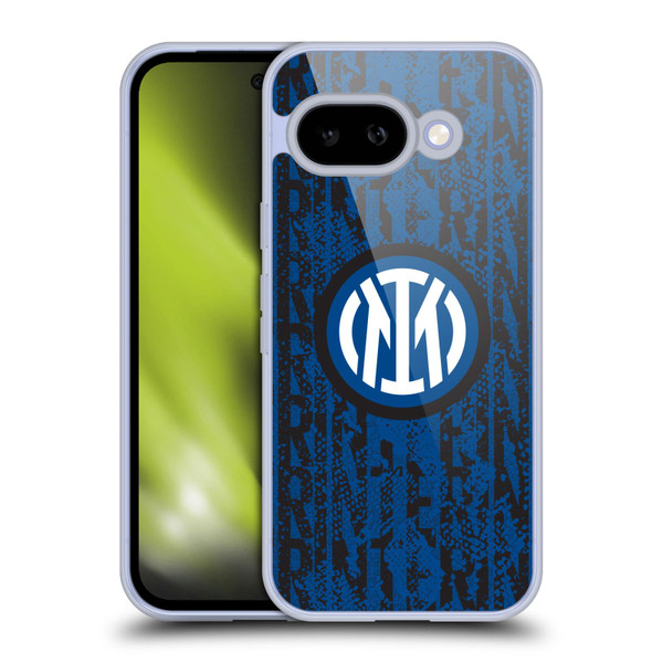 Fc Internazionale Milano Patterns Snake Wordmark Soft Gel Case for Google Pixel 9A