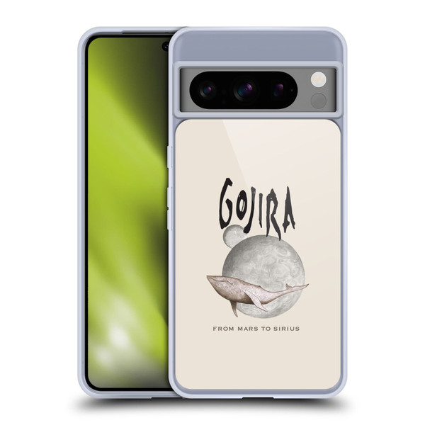 Gojira Graphics From Mars to Sirius Soft Gel Case for Google Pixel 8 Pro