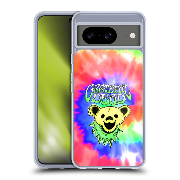 Grateful Dead Trends Bear Tie Dye Soft Gel Case for Google Pixel 8