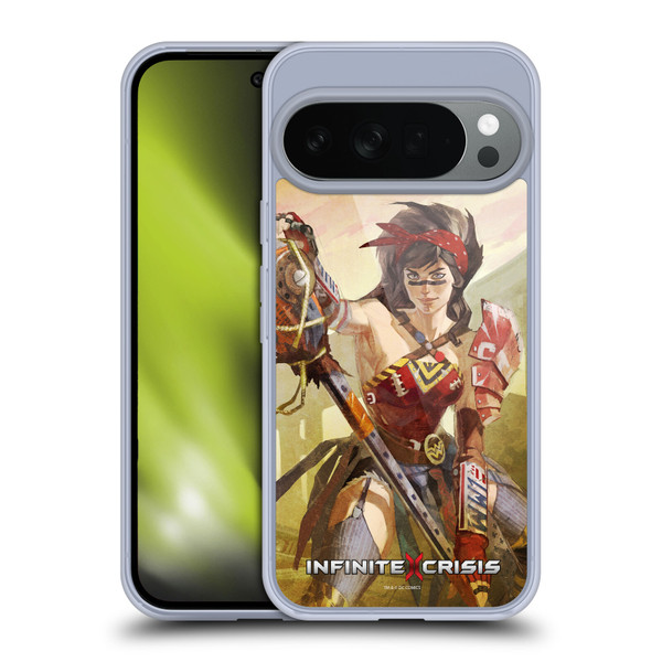 Infinite Crisis Characters Atomic Wonder Woman Soft Gel Case for Google Pixel 10