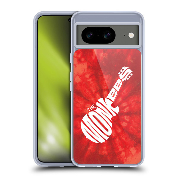 The Monkees Graphics Logo In Red Soft Gel Case for Google Pixel 8