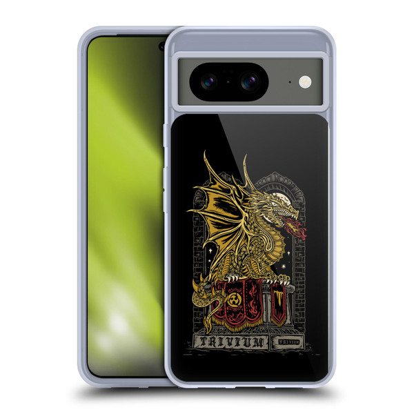 Trivium Graphics Big Dragon Soft Gel Case for Google Pixel 8