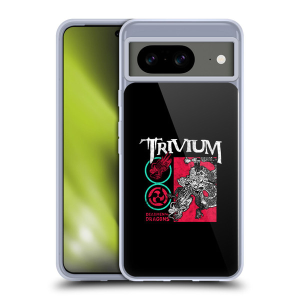 Trivium Graphics Deadmen And Dragons Date Soft Gel Case for Google Pixel 8