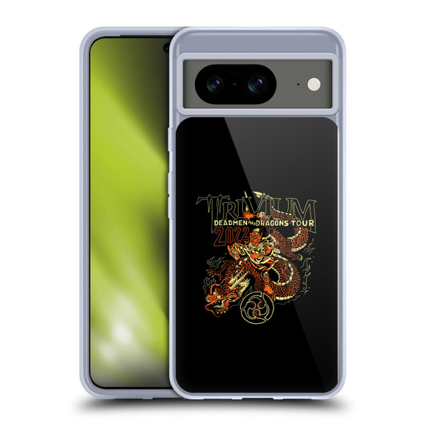 Trivium Graphics Deadmen And Dragons Soft Gel Case for Google Pixel 8