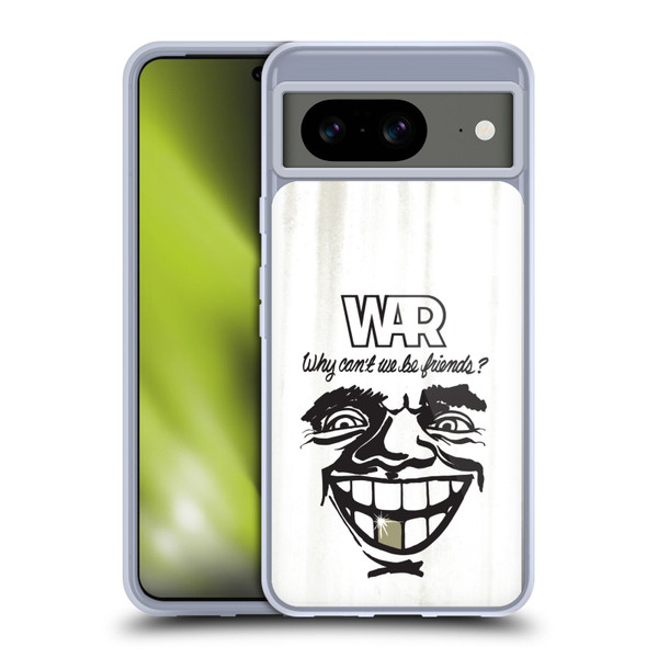 War Graphics Friends Art Soft Gel Case for Google Pixel 8