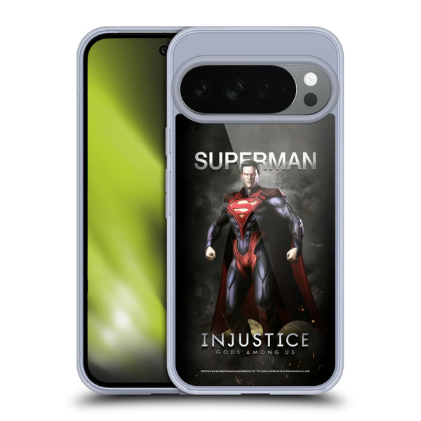 Injustice Gods Among Us Characters Superman Soft Gel Case for Google Pixel 10