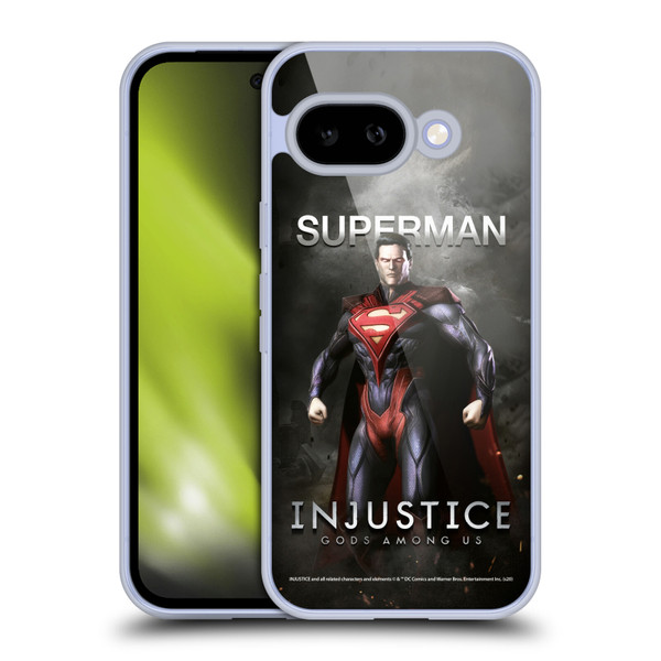 Injustice Gods Among Us Characters Superman Soft Gel Case for Google Pixel 9A