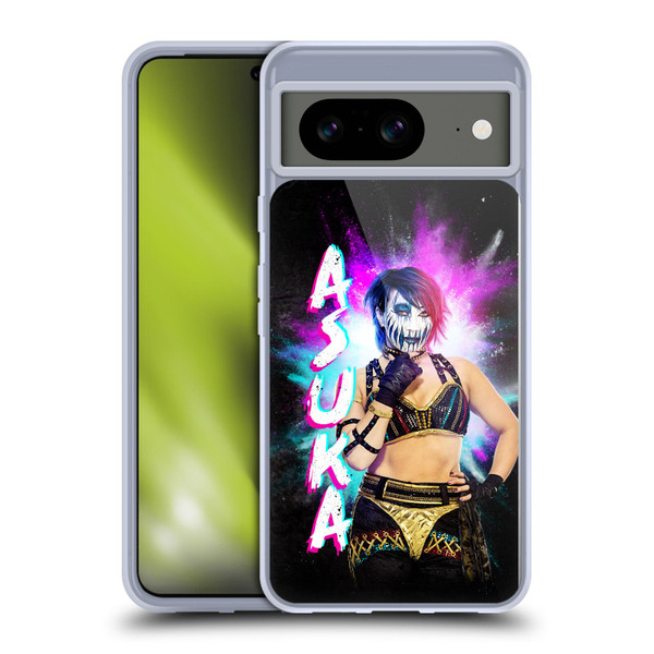 WWE Asuka Black Portrait Soft Gel Case for Google Pixel 8