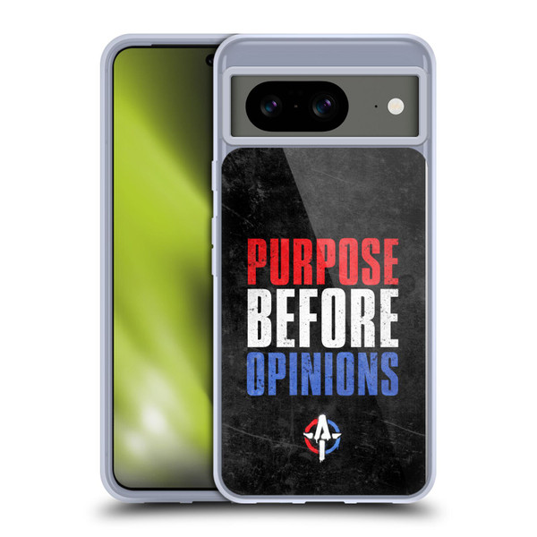 WWE Austin Theory Purpose Before Opinions Soft Gel Case for Google Pixel 8