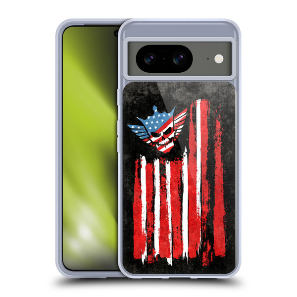 WWE Cody Rhodes Superstar Flag Soft Gel Case for Google Pixel 8