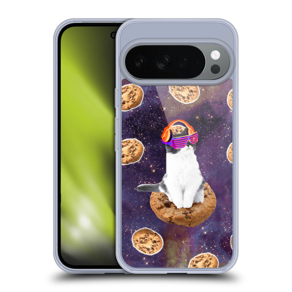 Random Galaxy Space Cat Dream Cookie Galaxy Soft Gel Case for Google Pixel 10