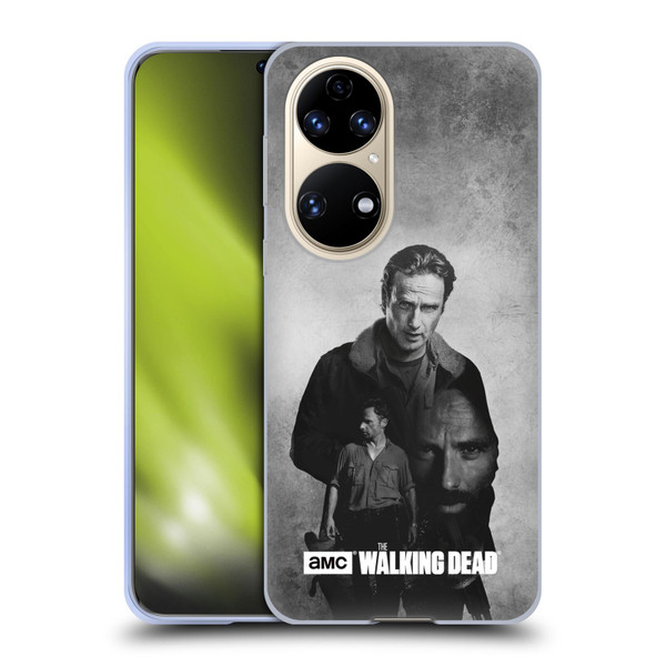 AMC The Walking Dead Double Exposure Rick Soft Gel Case for Huawei P50