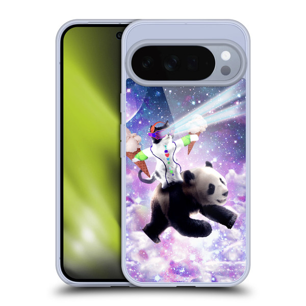 Random Galaxy Space Cat Purple Galaxy Panda Soft Gel Case for Google Pixel 10 Pro XL