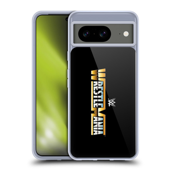 WWE TV Program Logo Wrestlemania Soft Gel Case for Google Pixel 8