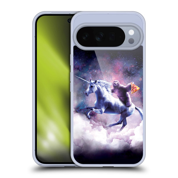 Random Galaxy Space Unicorn Ride Pizza Sloth Soft Gel Case for Google Pixel 10 Pro XL