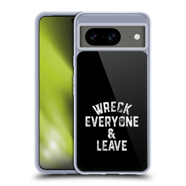 WWE R. Reigns Graphics Wreck Everyone & Leave Soft Gel Case for Google Pixel 8
