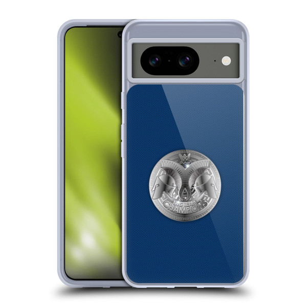 WWE Title Belts Smackdown Tag Team Champion Soft Gel Case for Google Pixel 8