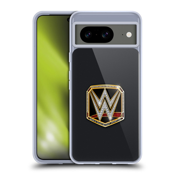 WWE Title Belts World Heavyweight Champion Soft Gel Case for Google Pixel 8