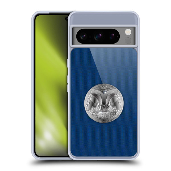 WWE Title Belts Smackdown Tag Team Champion Soft Gel Case for Google Pixel 8 Pro