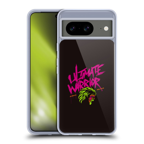 WWE Ultimate Warrior Always Believe Soft Gel Case for Google Pixel 8