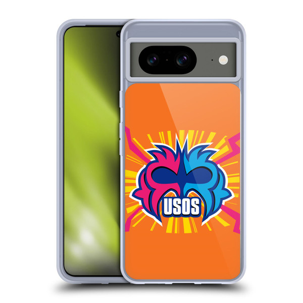 WWE The Usos Play Hard In The Paint Soft Gel Case for Google Pixel 8