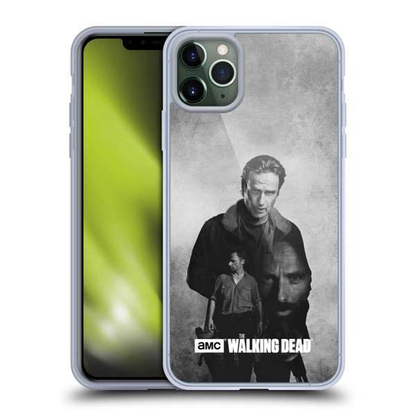 AMC The Walking Dead Double Exposure Rick Soft Gel Case for Apple iPhone 11 Pro Max