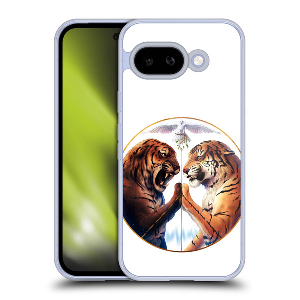 Jonas "JoJoesArt" Jödicke Big Cats Peace Soft Gel Case for Google Pixel 9A