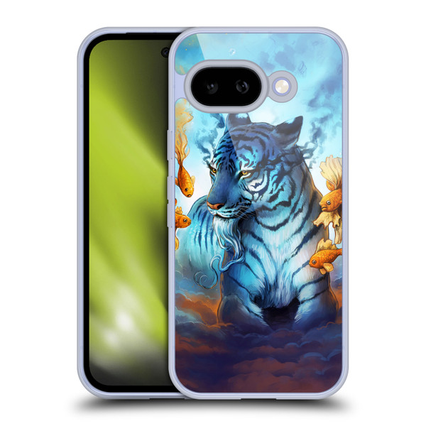 Jonas "JoJoesArt" Jödicke Big Cats Tiger Fish Soft Gel Case for Google Pixel 9A